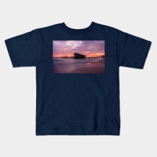 Shelley Beach Jetty, Portsea, Mornington Peninsula, Victoria, Australia Kids T-Shirt